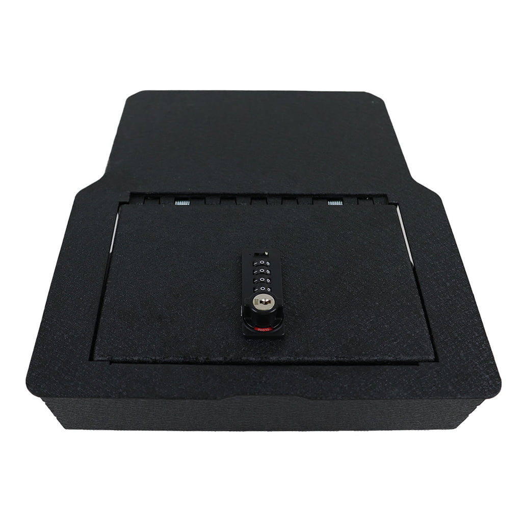 Dodge Ram 1500/2500/3500 Underseat Console Safe (4-Digit Combo Lock with Key) : 2020-2024