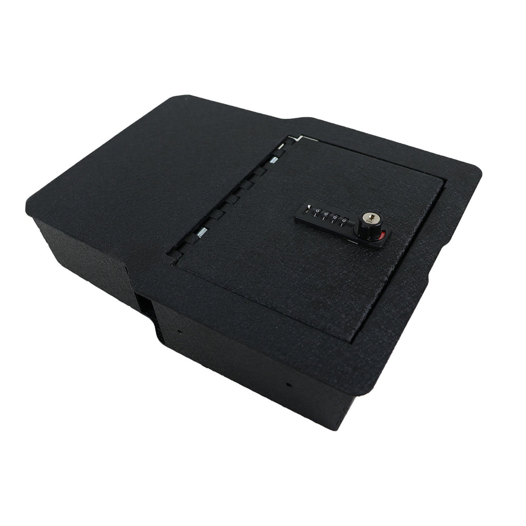 Dodge Ram 1500/2500/3500 Underseat Console Safe (4-Digit Combo Lock with Key) : 2020-2024