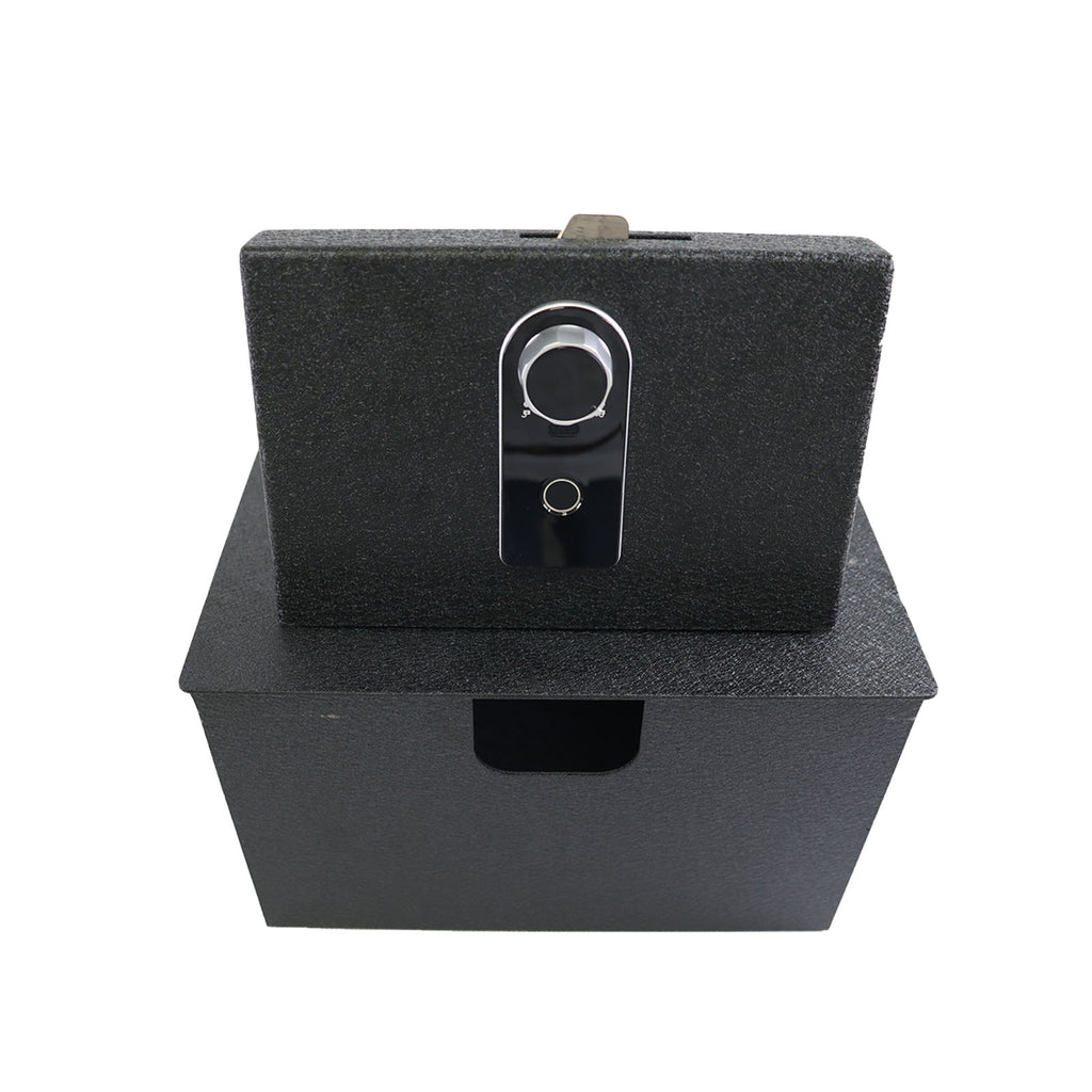 GMC Hummer Center Console Safe (Fingerprint Lock with Key) : 2024