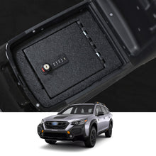 Cargar imagen en el visor de la galería, Subaru Outback Center Console Safe (4-Digit Combo Lock with Key) : 2020-2025