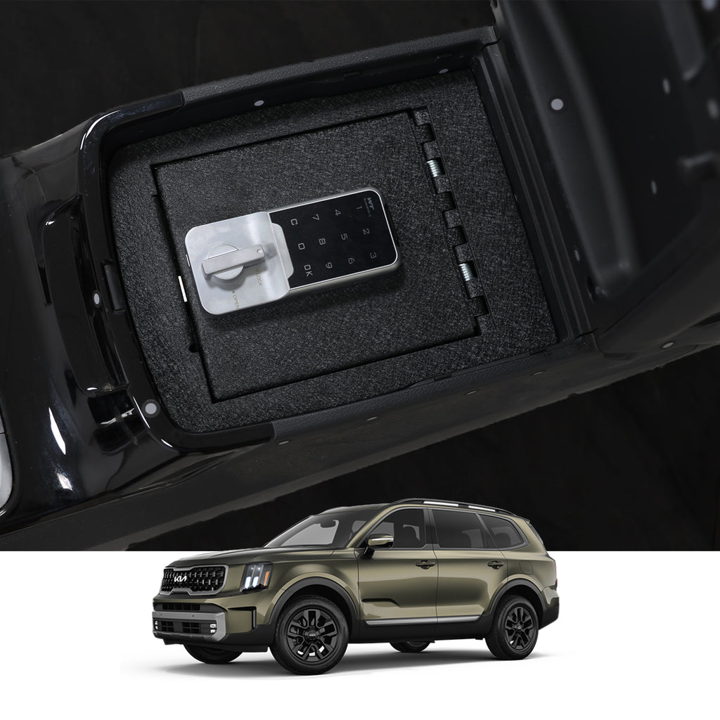 Kia Telluride Center Console Safe (Electronic Number Lock) : 2019-2024