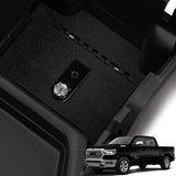 Dodge Ram 1500 Sliding Model Center Console Safe (Fingerprint Lock with Key) : 2019-2024