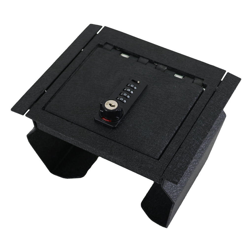 Toyota Hilux Center Console Safe (4-Digit Combo Lock with Key) : 2016-2024