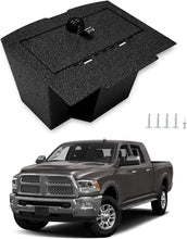 Load image into Gallery viewer, 2009-2019 Dodge Ram 1500 2500 3500 and Ram 1500 Classic console 4-digit combo lock gun safe 2