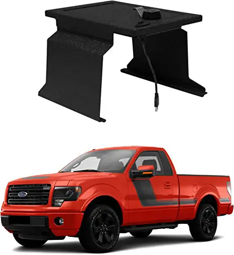 2012-2014 Ford F150 Ford Raptor Ford Platinum console 4-digit combo lock gun safe 1