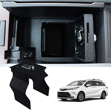 Cargar imagen en el visor de la galería, 2021-2024 Toyota Sienna console fingerprint lock gun safe-1