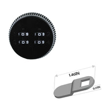 Load image into Gallery viewer, 4-Digit Combo Lock，Bended Latch Length 1.46 Inches