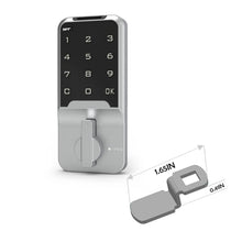 Cargar imagen en el visor de la galería, Electronic Number Lock，Bended Latch Length 1.65 Inches