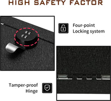 Cargar imagen en el visor de la galería, Instructions for 2012-2014 Ford F150 Ford Raptor Ford Platinum console gun Safe 4-digit combo lock