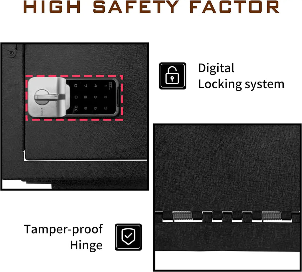 Instructions for 2012-2014 Ford F150 and Ford Platinum console gun safe electronic keypad lock