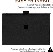 Load image into Gallery viewer, The installation of the 2015-2020 Chevrolet Suburban Tahoe and GMC Yukon GMC Yukon XL Center console 4-digit combo lock gun safe is very simple
