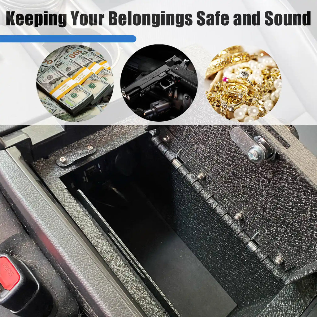 The use value of the 2015-2022 Chevrolet Colorado console 4-digit combo lock gun safe