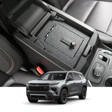 Cargar imagen en el visor de la galería, Chevrolet Traverse Center Console Safe (4-Digit Combo Lock with Key) : 2018-2023