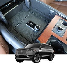 Load image into Gallery viewer, Lincoln Navigator Front Center Console Safe (Fingerprint Lock with Key) : 2018-2024