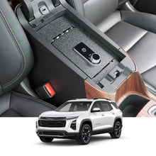 Cargar imagen en el visor de la galería, Chevrolet Equinox Center Console Safe (Fingerprint Lock with Key) : 2018-2024